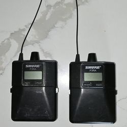 SHURE P3RA J13 body Pack Reveivers