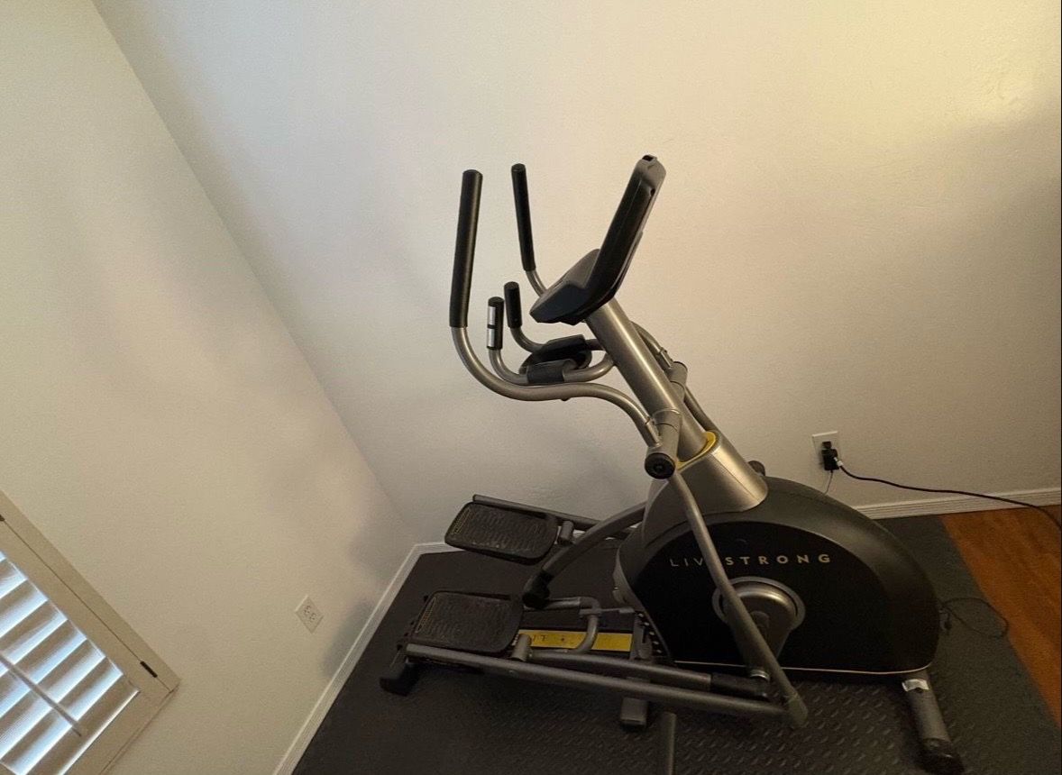 Livestrong elliptical machine from Dicks Sporting Goods