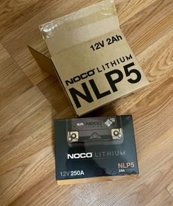 NOCO Lithium NLP5 12V Battery