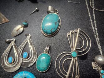 SW Native American Navajo And Mexican Jewelry 