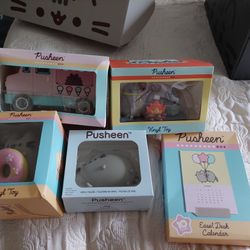 New Pusheen Vinvl Figures Feom Suscriotion Boxes $40 Or Bo