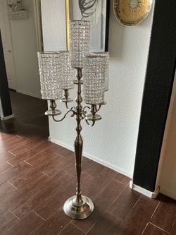 Crystal candelabra