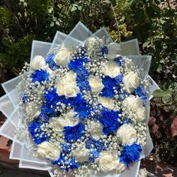 18” Mixed Floral Bouquet