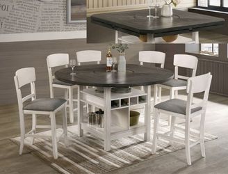 NEW 5pc-7pc Counter Height DINING Room SET Table Chairs💥NO CREDIT NEEDED $10 Down