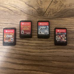 Nintendo Switch Games - Selling all as is (no case)