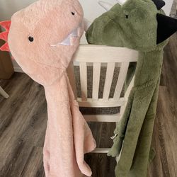 Pillowfort Dinosaur Blankets