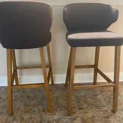 2 Counter Stool Chairs 