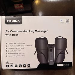 Fit King Air Compression Leg Massager with Heat
