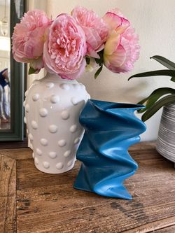 Blue 3D Vase