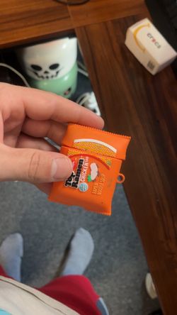 Taken air pod case in orange
