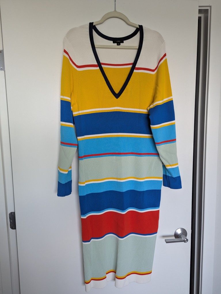 J Crew Ribbed Dress - XXL