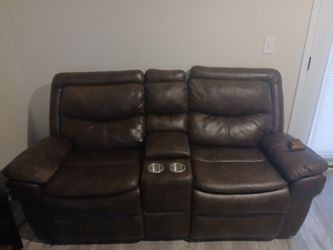 Living room furniture and washer and dryer