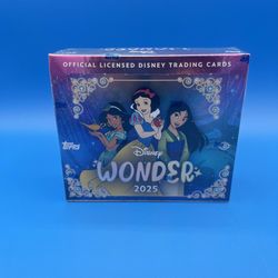 2025 Topps Disney Wonder Factory Sealed Hobby Box 