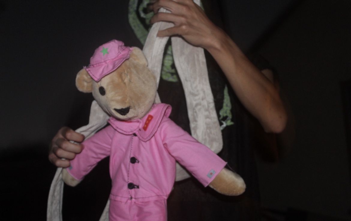CCP “Polo”  Bear Backpack Pink