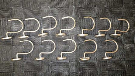 Shower Curtain Hooks - 12