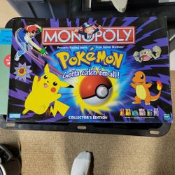 Monopoly “pokemon Gotta Catch Em All”