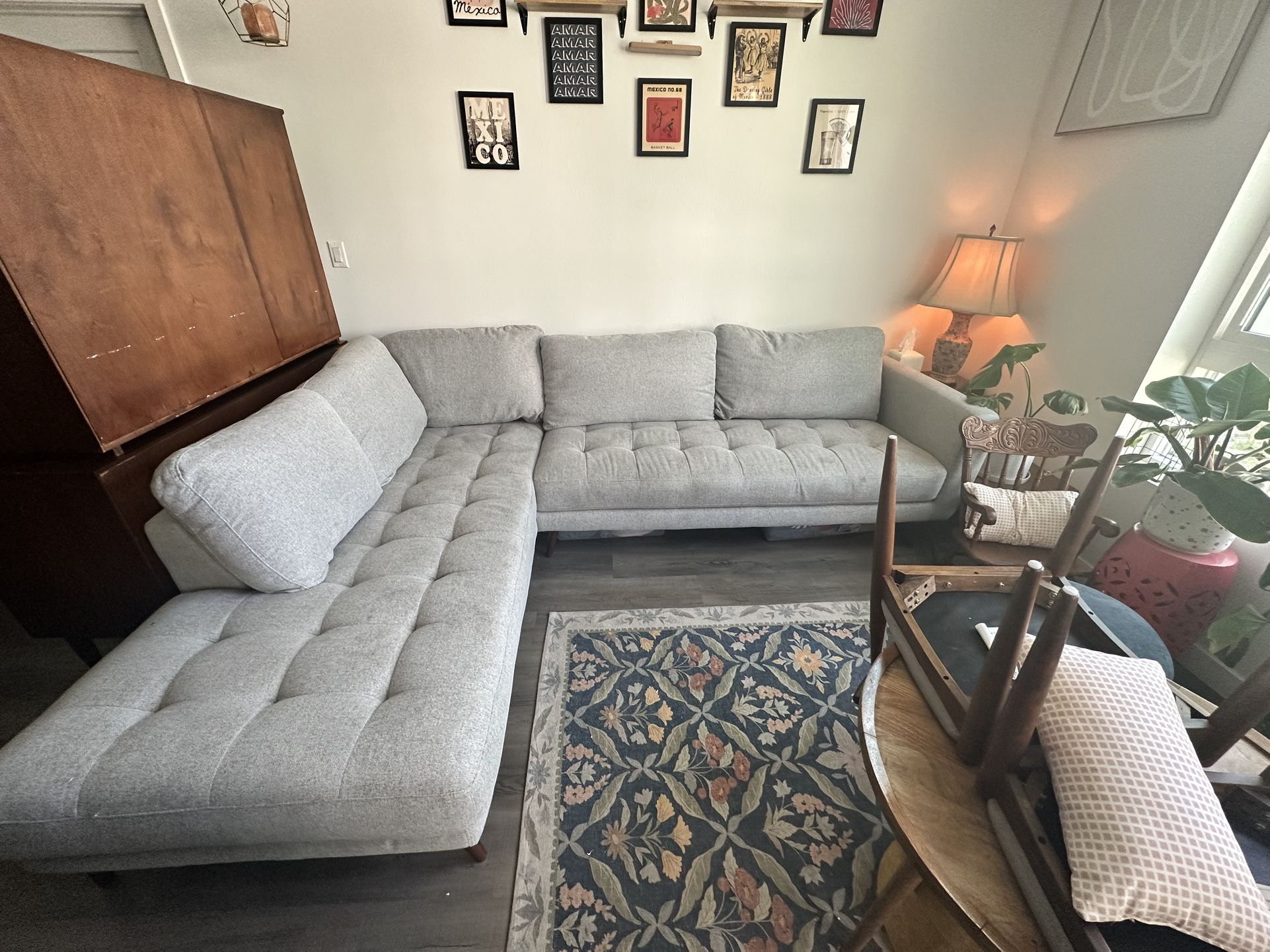Midcentury couch