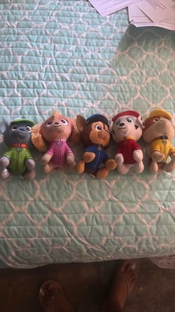 Paw patrol plush set