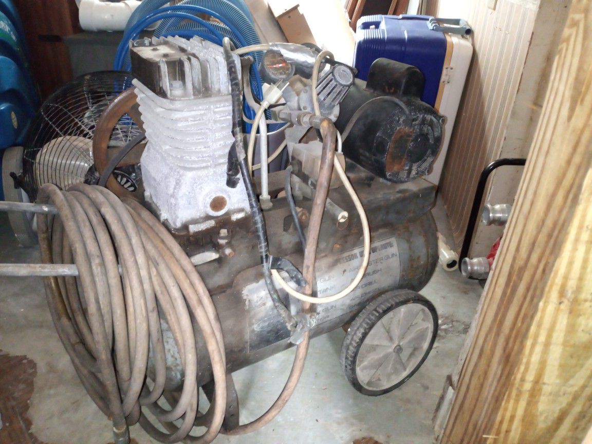 Craftsman air compressor...motor won't run