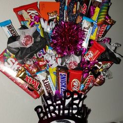 Sweet 16 Candy Bouquet 