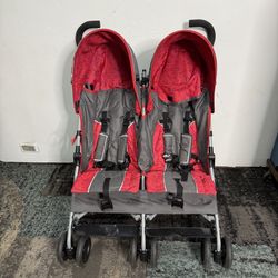 Delta Double Stroller Folding Side by Side 