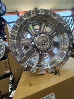Arena “bandit” 17” 8x170 machine silver