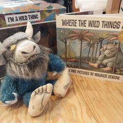 Where The Wild Things Are Book And Plush Doll