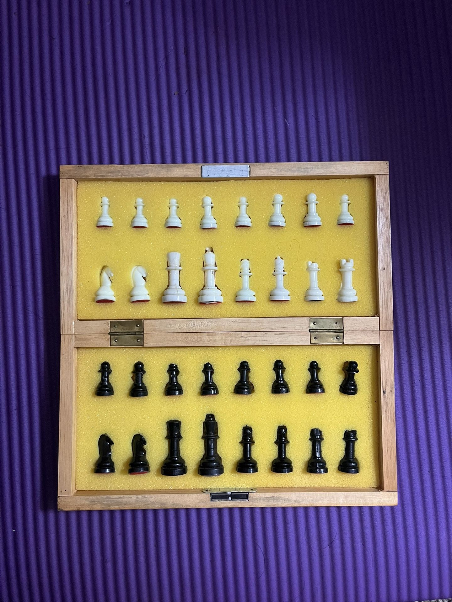 Old Fashioned Wooden chess Board 