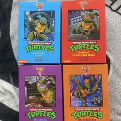Neca Teenage Mutant Ninja Turtles Pizza Club 