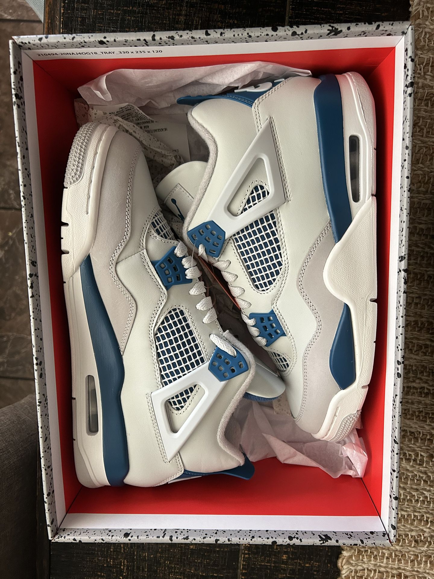 DS Military Blue 4s 8.5M