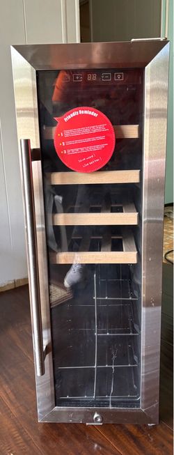 Red wine cooler fridge