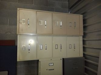 File cabinets