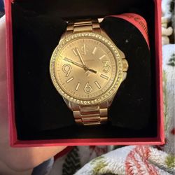 Juicy Couture Jetsetter Women’s Gold Watch