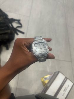 Mossanite watch