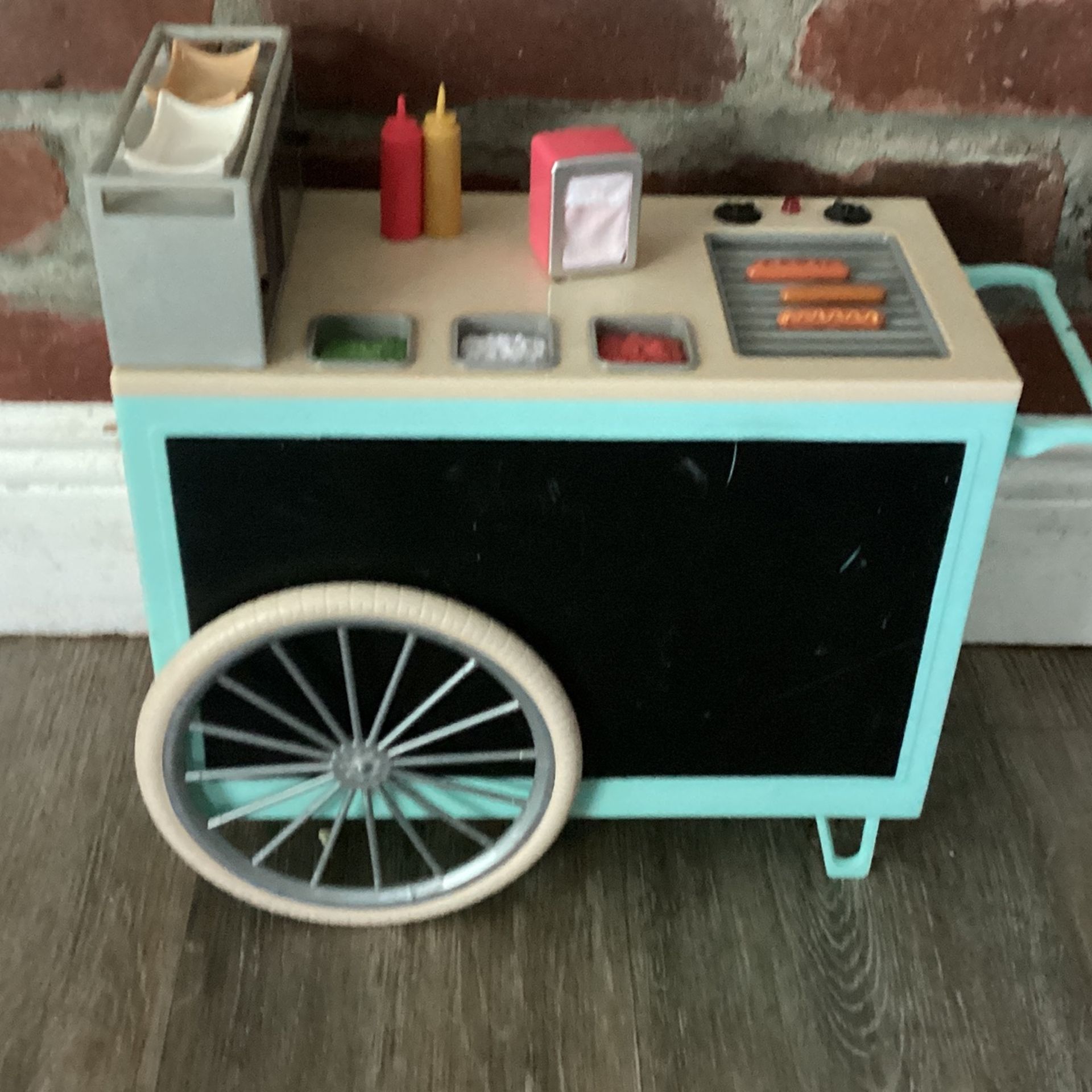 Our generation, American girl, doll hotdog stand