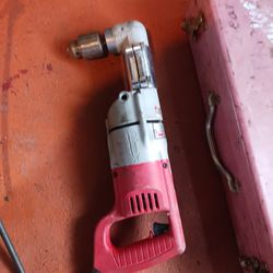 Milwaukee Drill In Working Conditions 