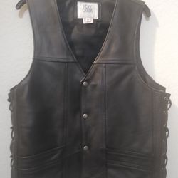 Fox Creek Leather Vest