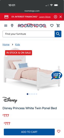 Disney princess twin bed