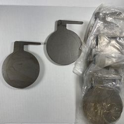 AR500 Steel Target Dueling Tree DIY 6pc Shooting Paddles