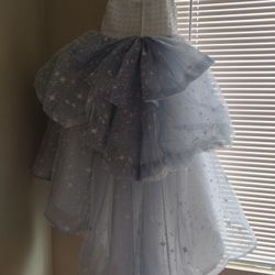 Flower Girl Dress Blueish Purple Size 10 Girls