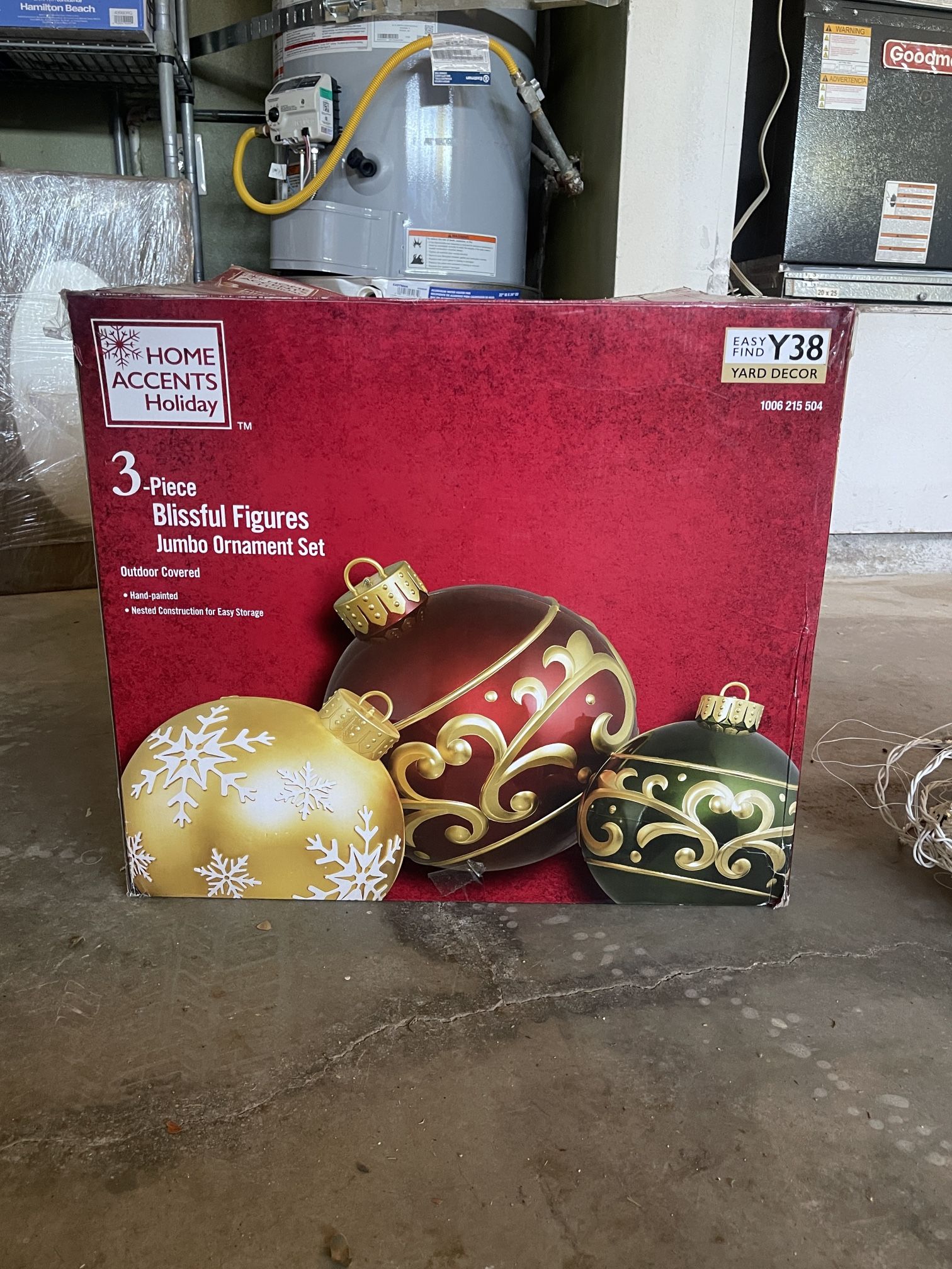 Christmas yard Jumbo Ornaments Decorations