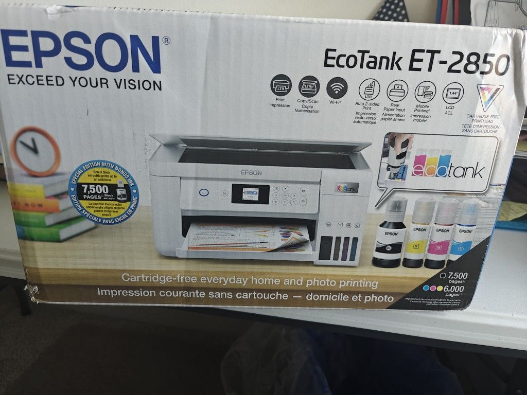 Epson Eco Tank Color Printer 🖨️