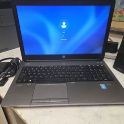 Laptop HP 15" i5 8Ram 256SSD Wifi Camera Good Batt Win 11-Office 