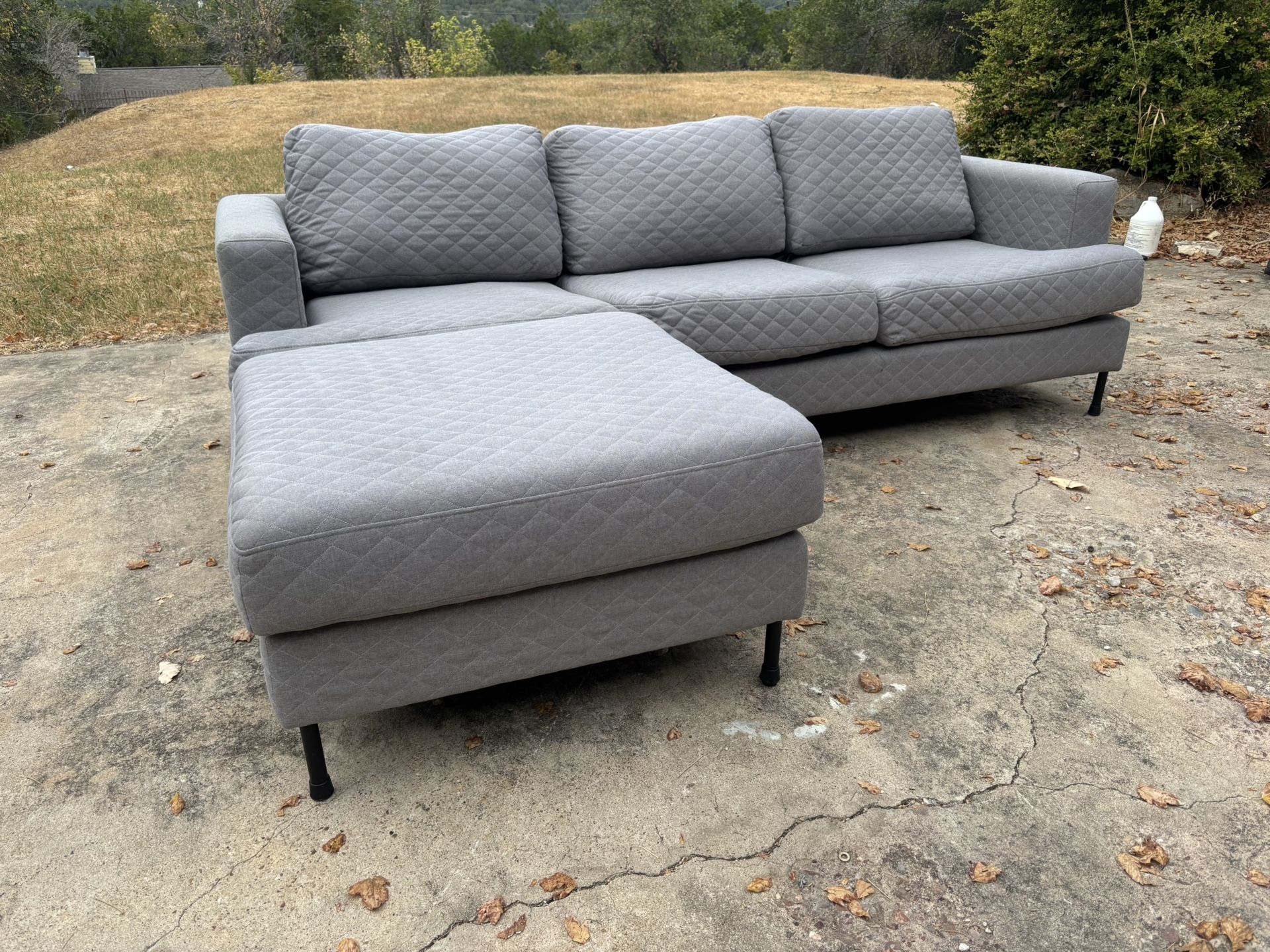 *FREE DELIVERY* Moes Home Collection Sofa W/ Ottoman 