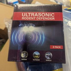 ULTRASONIC RODENT DEFENDER

2 PACK