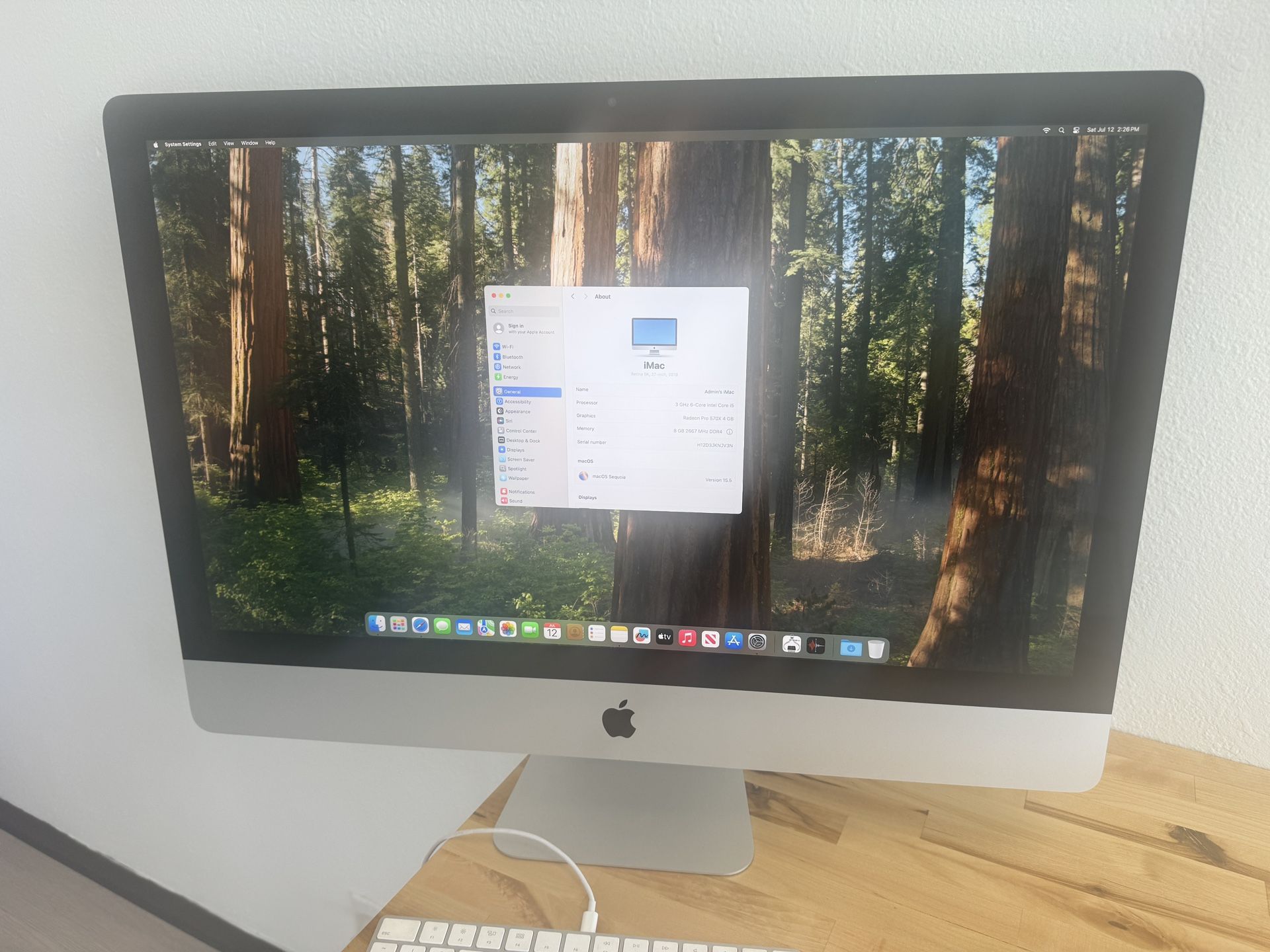 Apple iMac 27” 2019 / 1TB SSD
