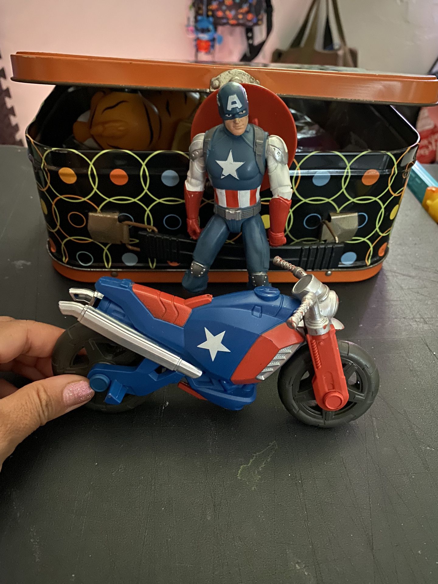 Captain America 🇺🇸 n motorcycle 