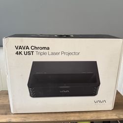 VAVA Chroma 4K Laser Projector – Open Box – Black