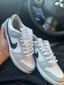 Nike Dunk Low Lottery Grey and White
