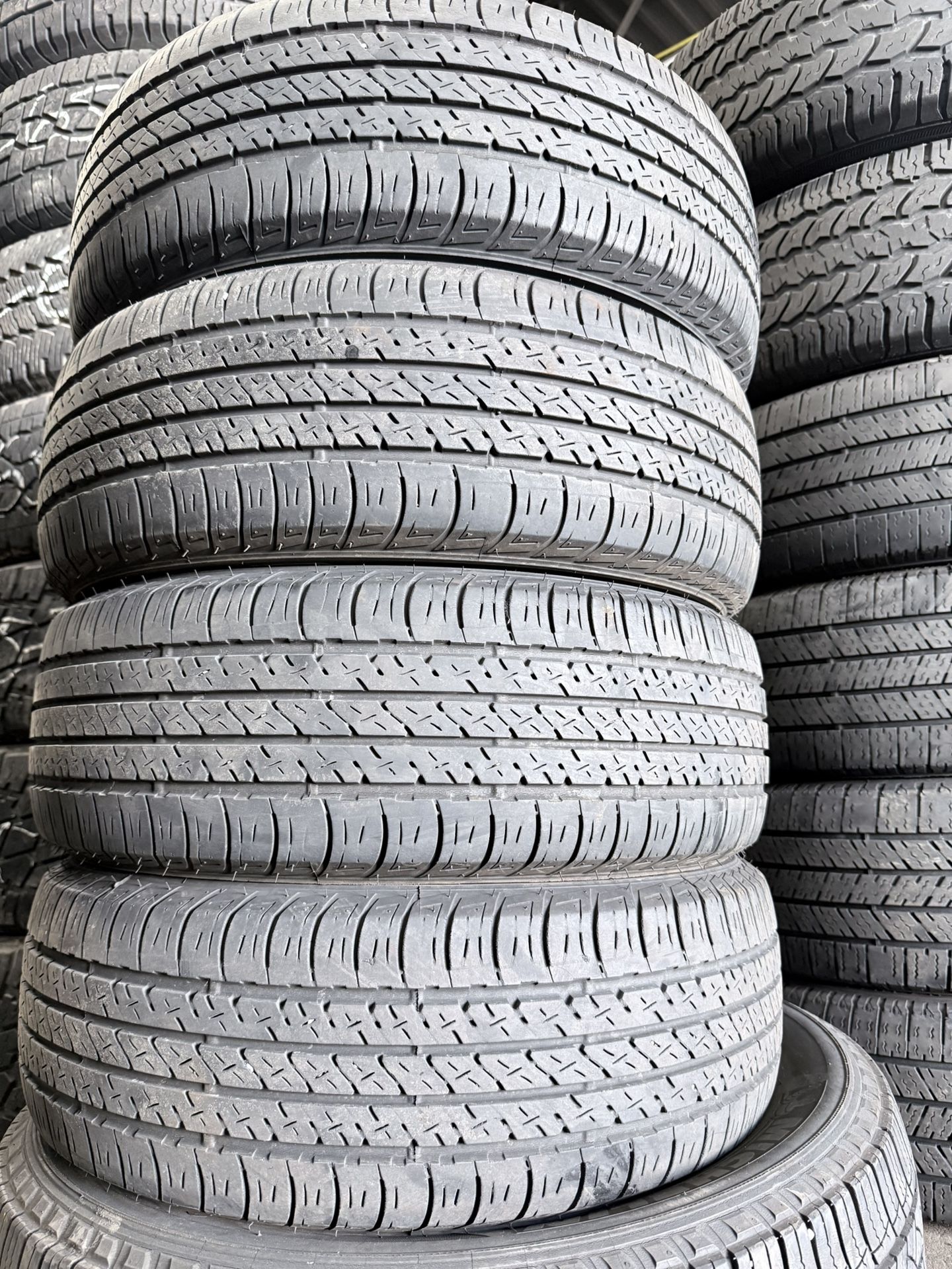 4 Used 195/65/15 Firestone Affinity Touring Tires 